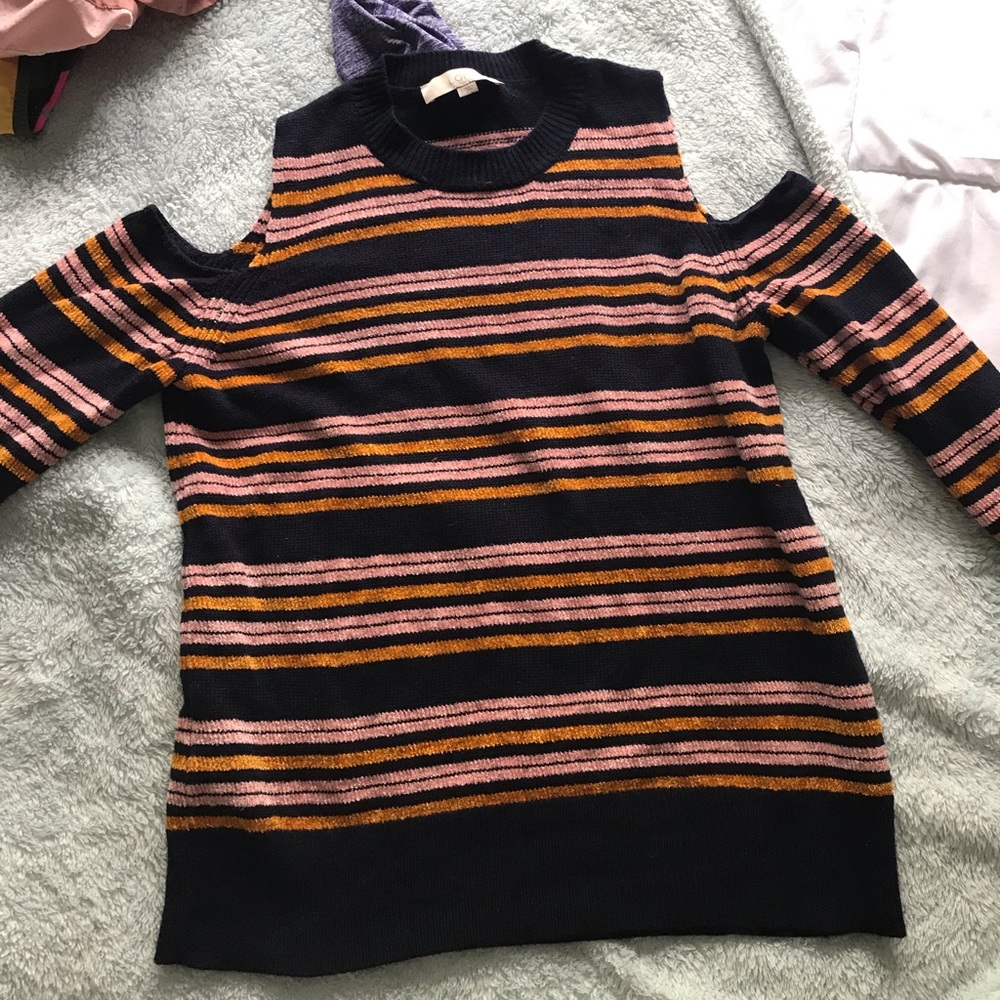 Off the shoulder sweater
